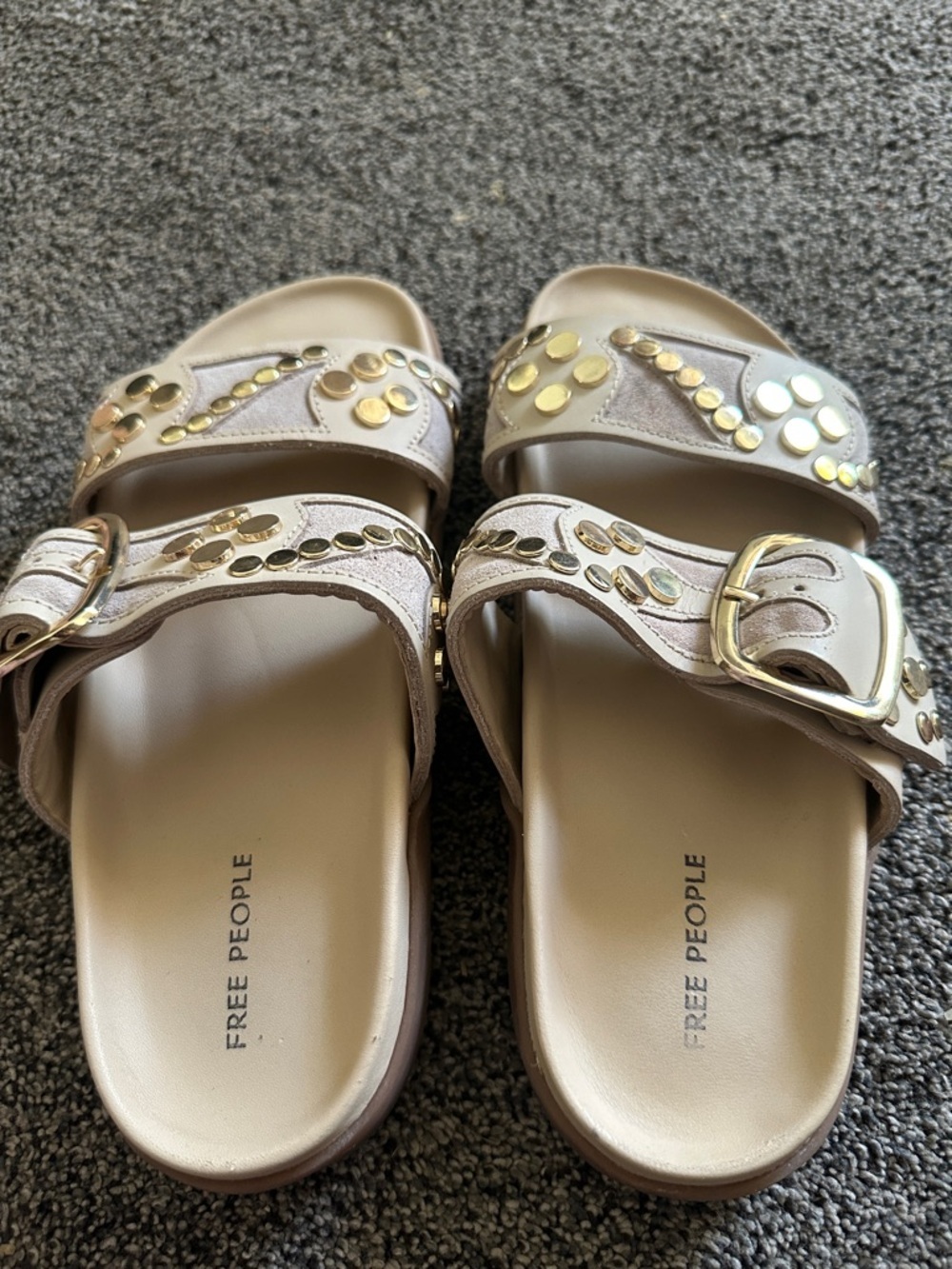 Free People Revelry Studded Sandals. Sz 6 - Picture 8 of 15